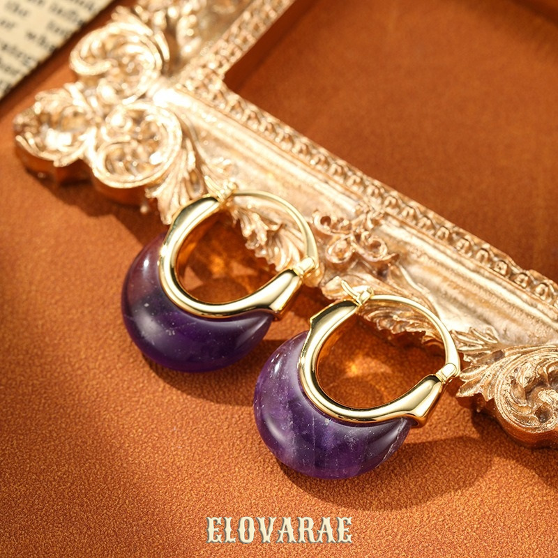 Isolde Gleam Sculptural Hoop Earrings product image 1