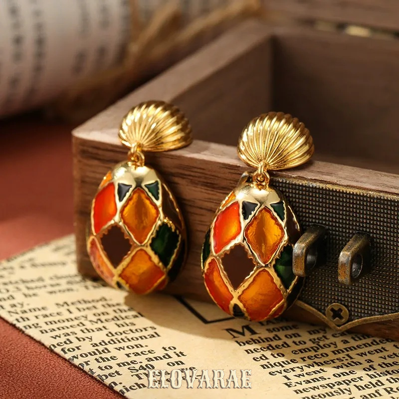 Thalia Bloom Enamel Stud Earrings product image 2