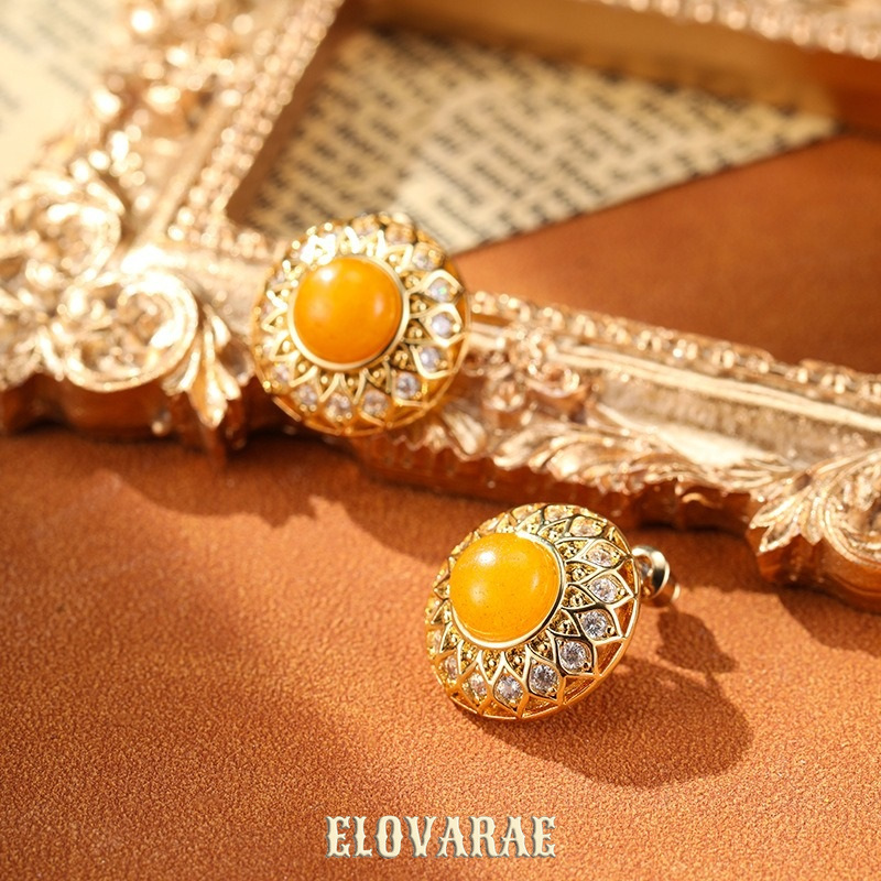 Elara Muse Sculptural Drop Earrings product image 2