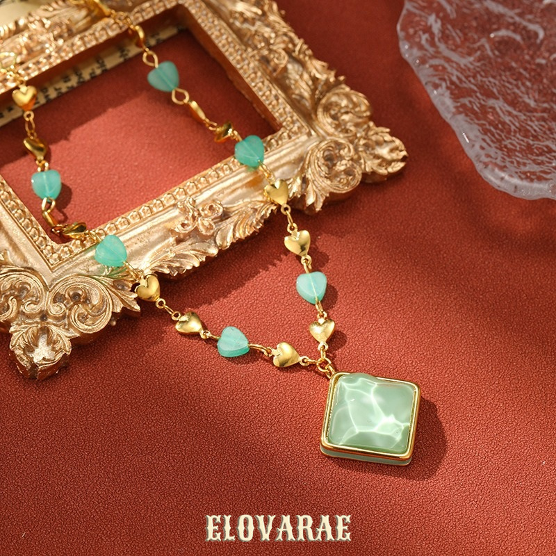 Estelle Lustre Heart Pendant Necklace product image 2