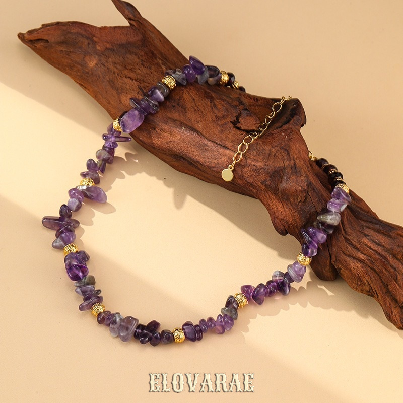 Celeste Gleam Amethyst-Tone Crystal Pendant Necklace product image 2