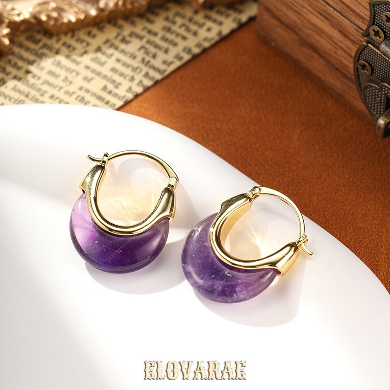 Isolde Gleam Sculptural Hoop Earrings product image 2
