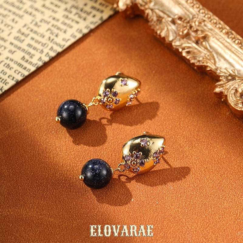 Lucienne Gleam Teardrop Crystal Drop Earrings product image 2