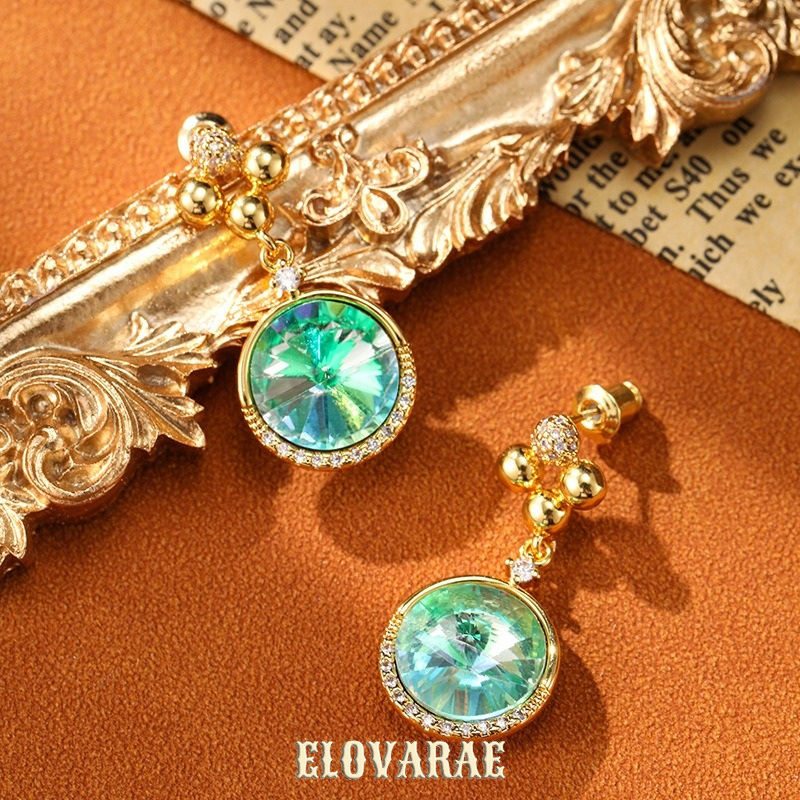 Rosalie Gleam Fringe Crystal Stud Earrings product image 2