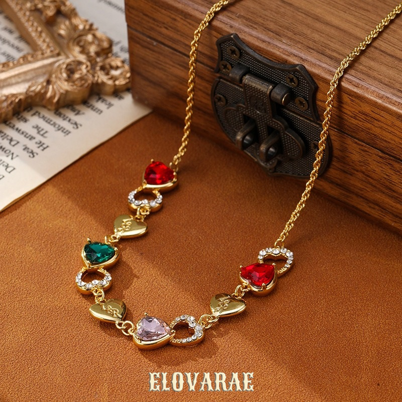 Estelle Bloom Heart Crystal Pendant Necklace product image 3
