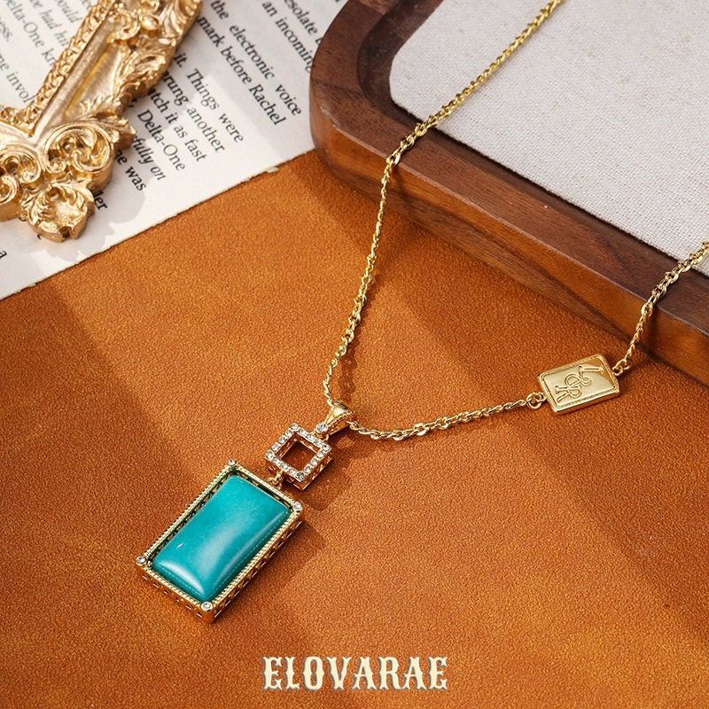 Aurelia Halo Geometric Pendant Necklace product image 3