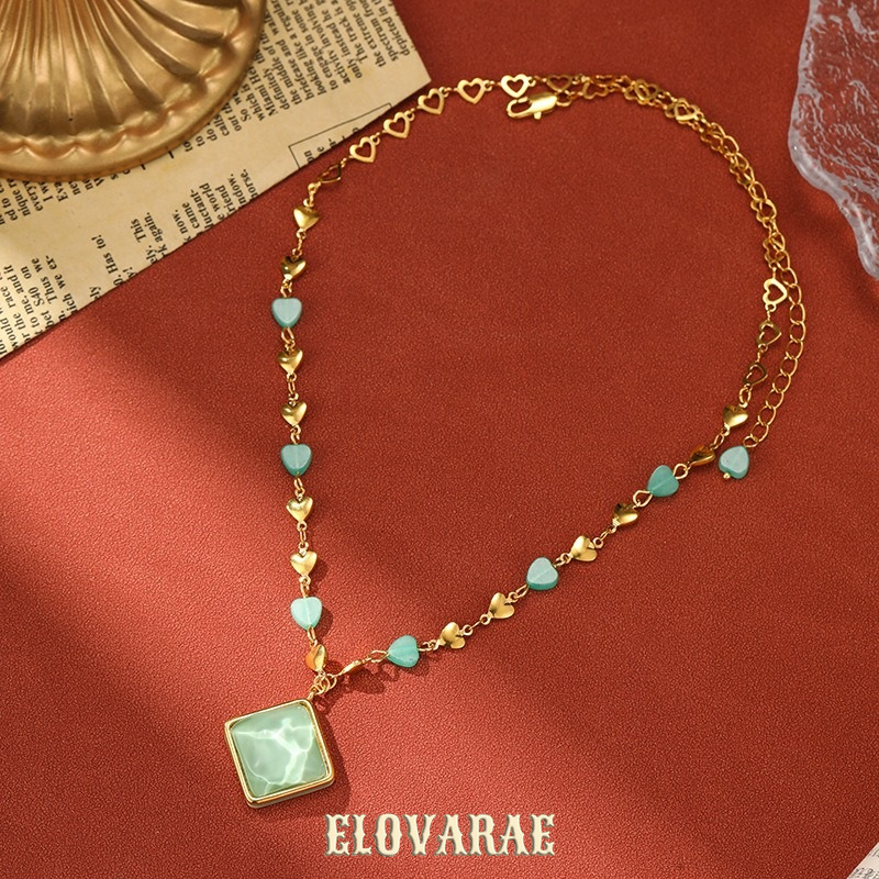 Estelle Lustre Heart Pendant Necklace product image 3