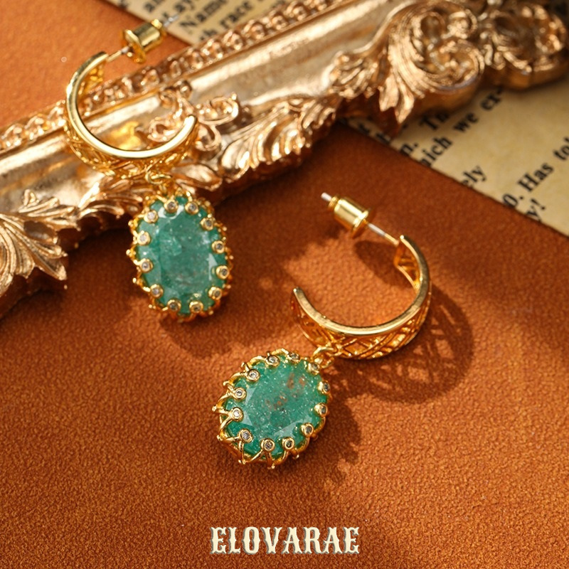 Vesper Gleam Crystal Hoop Earrings product image 3