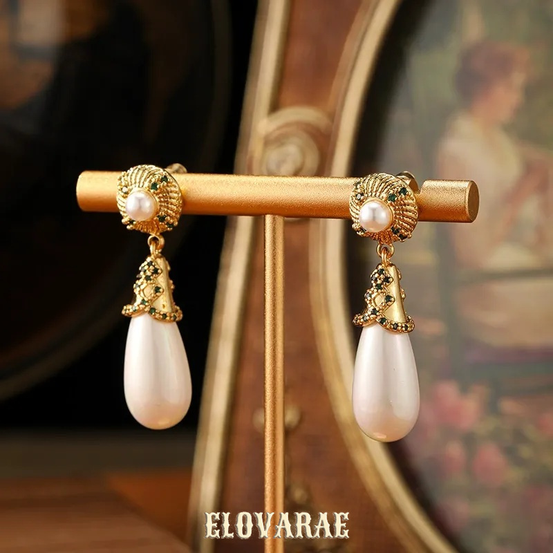 Cressida Gleam Pearl Fringe Drop Earrings product image 3