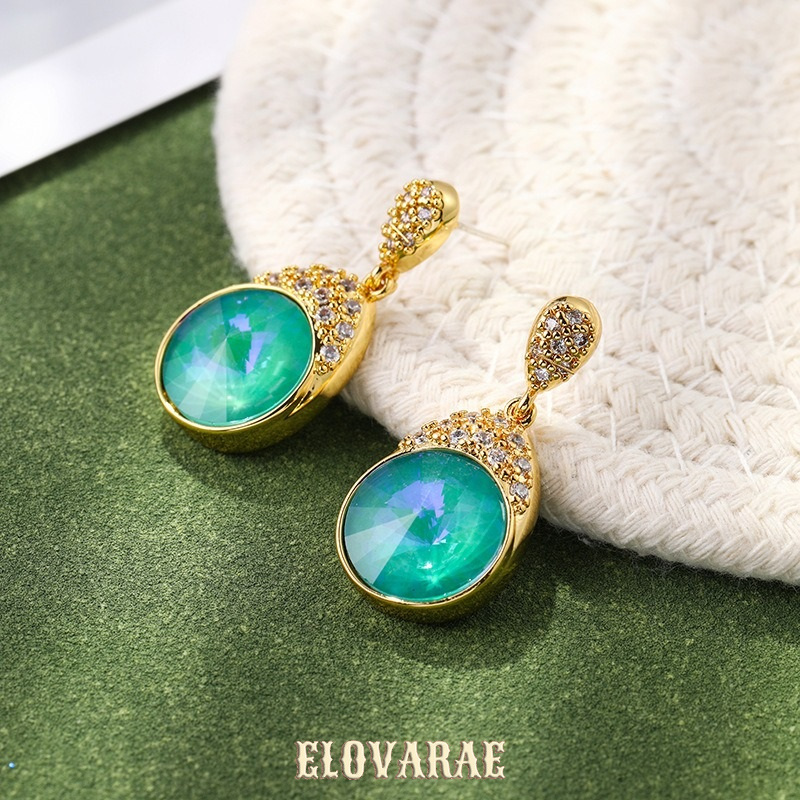 Liora Petal Teardrop Fringe Drop Earrings product image 3