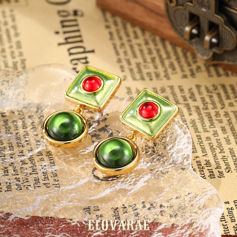 Marielle Muse Geometric Enamel Stud Earrings product image 4