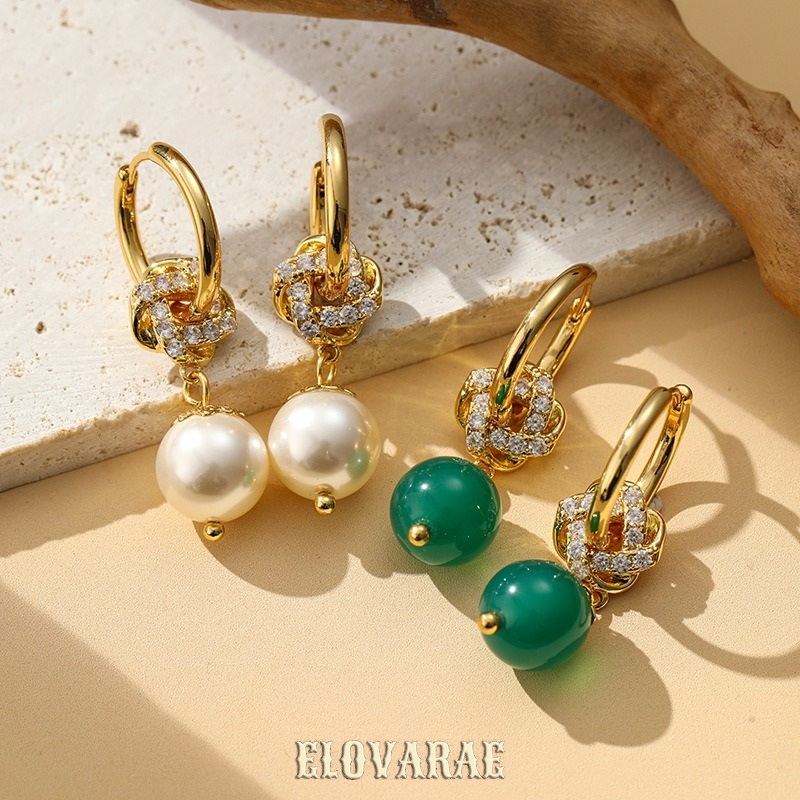 Isolde Halo Pearl Hoop Earrings product image 5