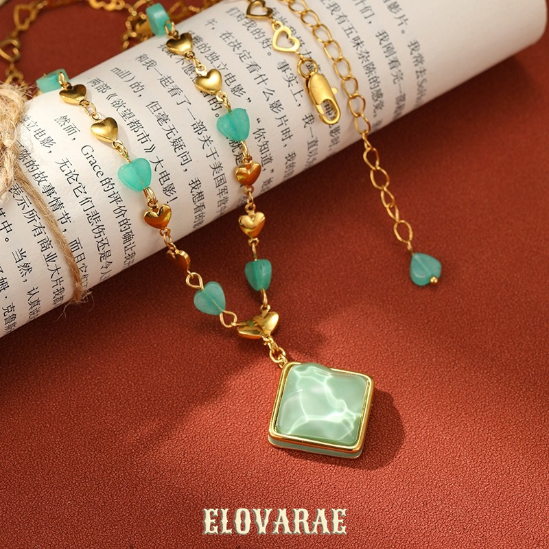 Estelle Lustre Heart Pendant Necklace product image 4