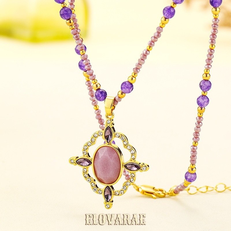 Lucienne Lustre Violet Pendant Necklace product image 4