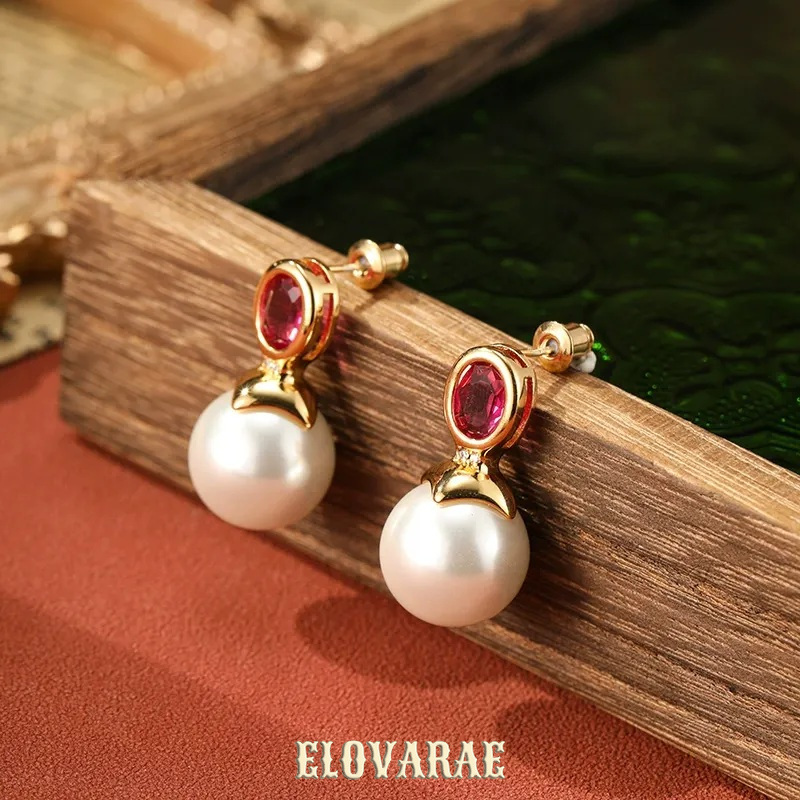 Rosalie Reverie Pearl Stud Earrings product image 4