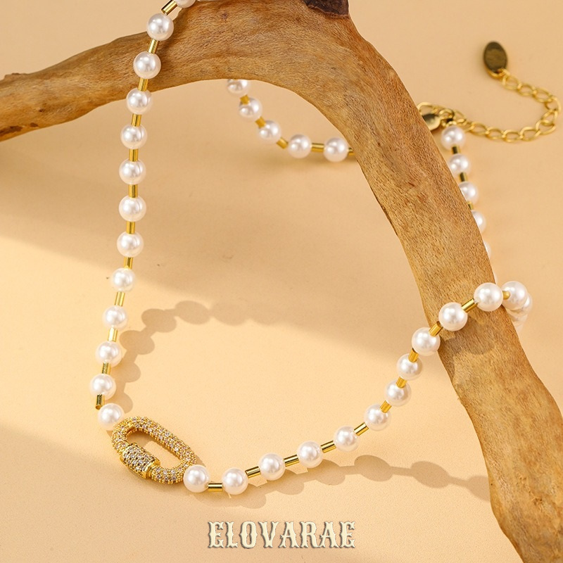 Estelle Nocturne Pearl Crystal Pendant Necklace product image 4