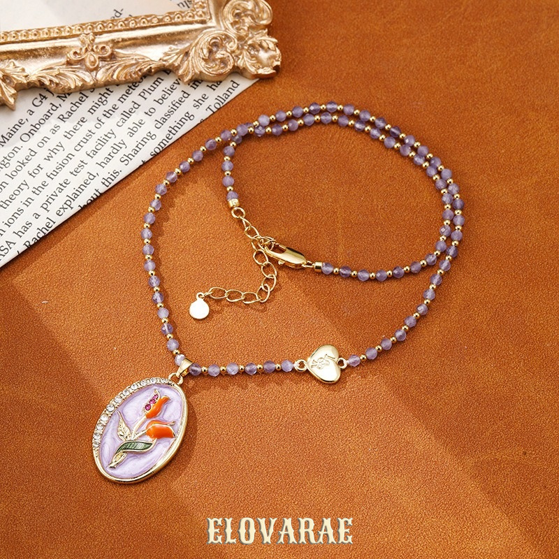 Sabine Nocturne Cat-Eye Pendant Necklace product image 4
