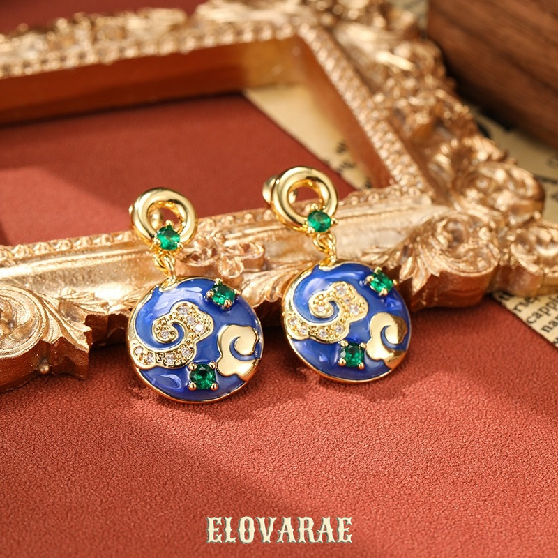 Aurelia Gleam Enamel Drop Earrings product image 4