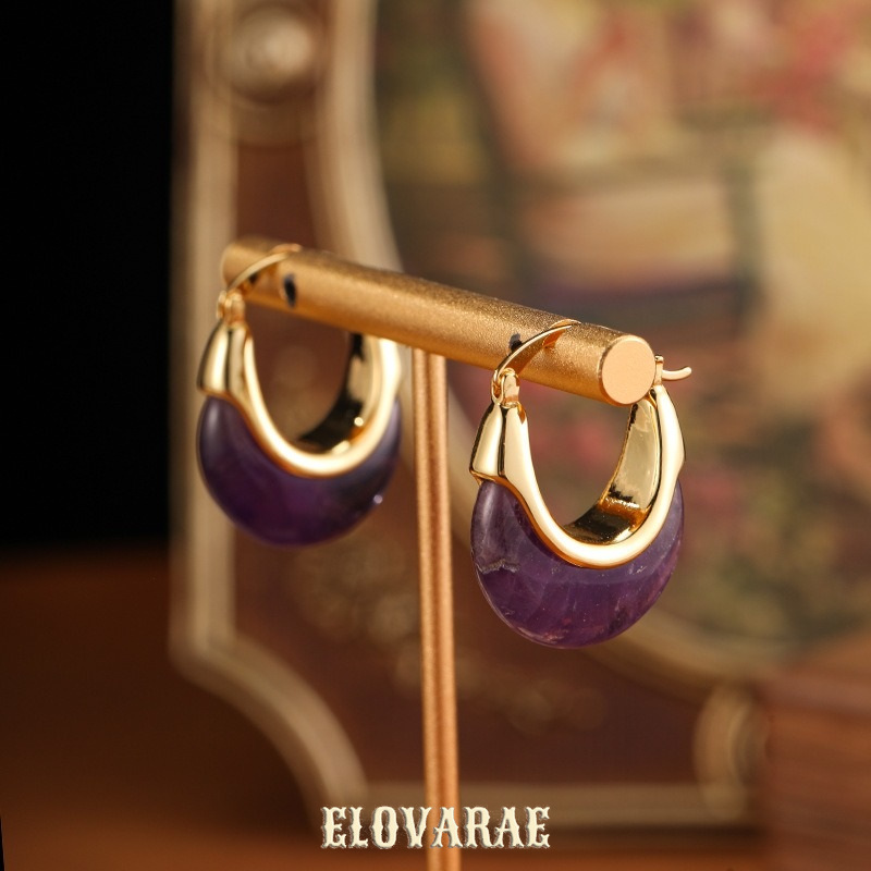 Isolde Gleam Sculptural Hoop Earrings product image 4