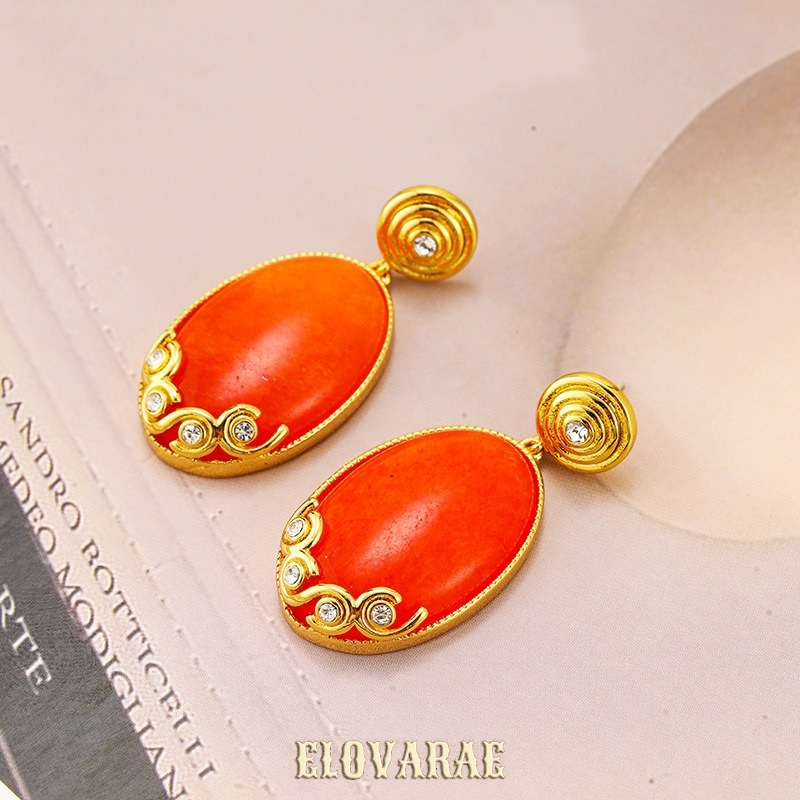 Evadne Gleam Sculptural Drop Earrings product image 4