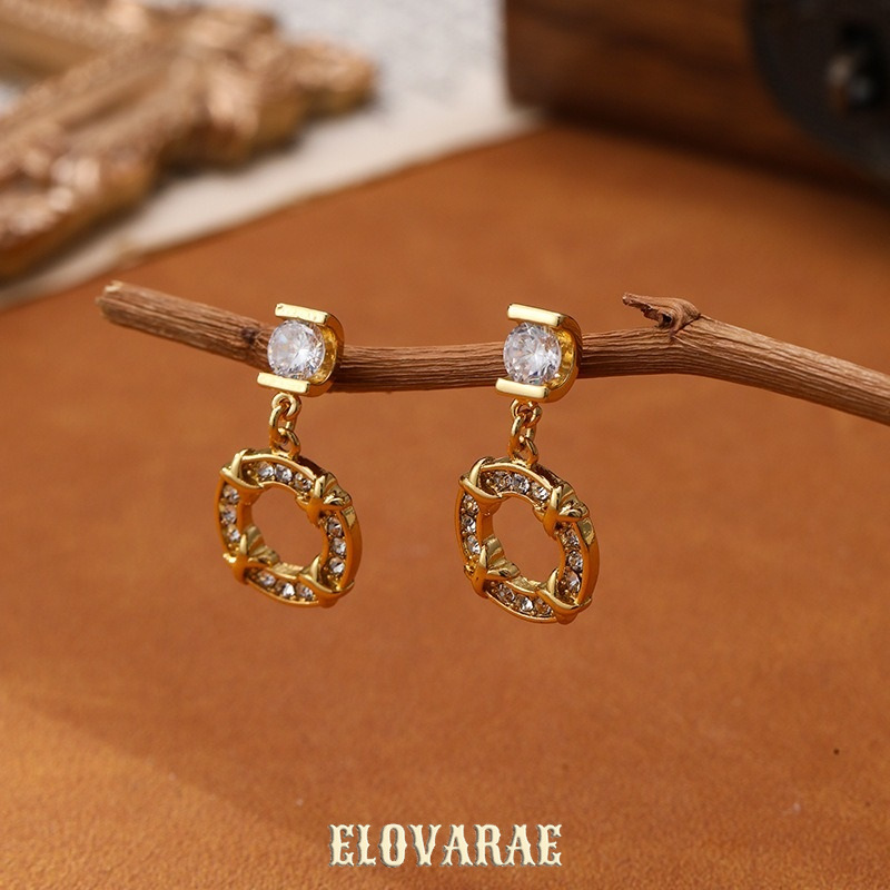 Elara Bloom Crystal Stud Earrings product image 5