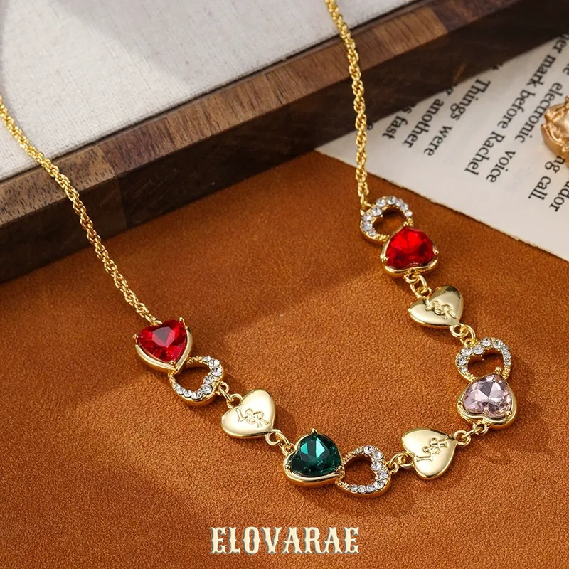 Estelle Bloom Heart Crystal Pendant Necklace product image 5
