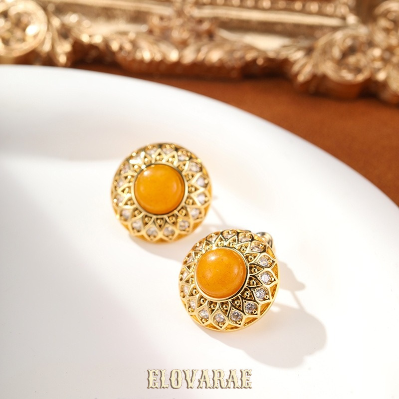Elara Muse Sculptural Drop Earrings product image 5