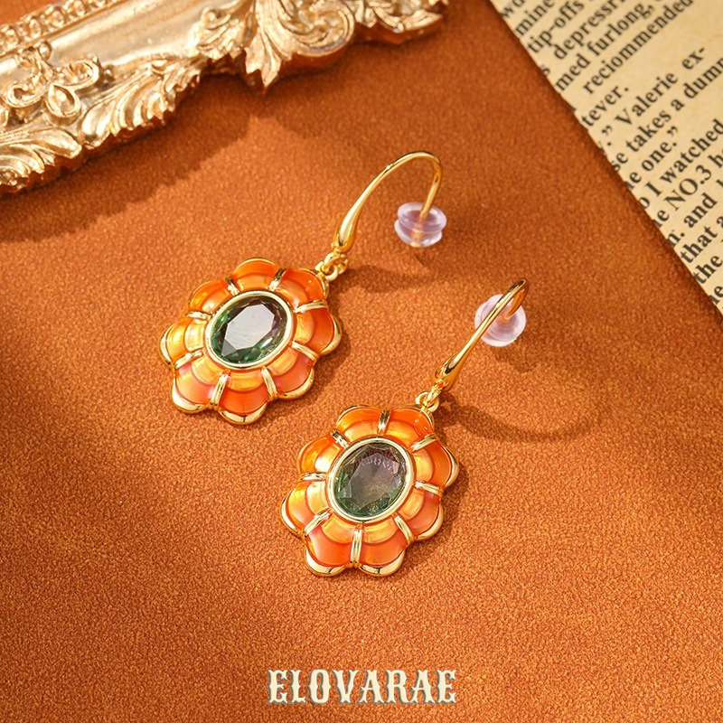 Ophelia Muse Floral Fringe Drop Earrings product image 5