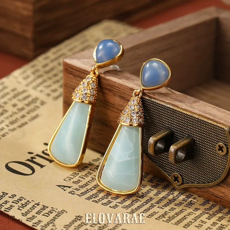 Valentina Muse Geometric Drop Earrings product image 5