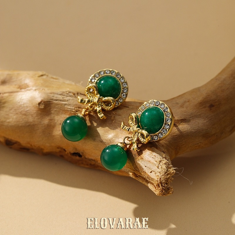 Amara Halo Butterfly Emerald Stud Earrings product image 6