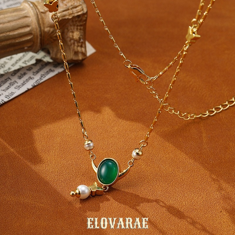 Valentina Reverie Pearl Butterfly Pendant Necklace product image 5