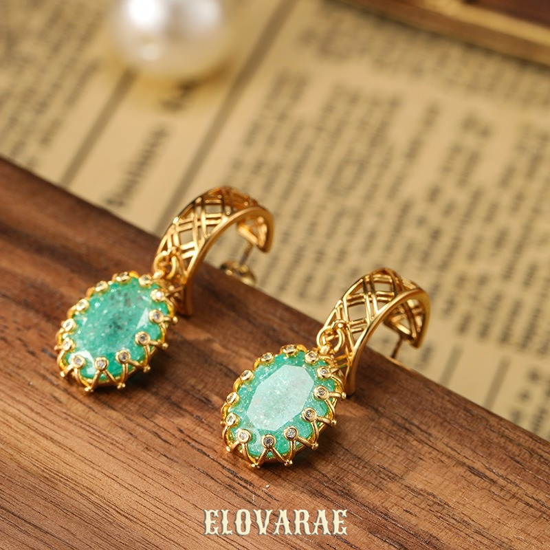 Vesper Gleam Crystal Hoop Earrings product image 5