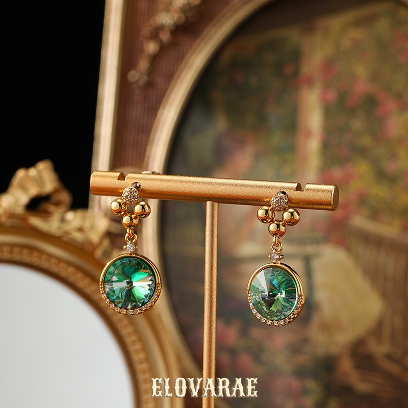 Rosalie Gleam Fringe Crystal Stud Earrings product image 5