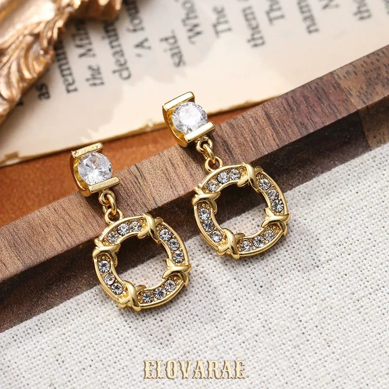 Elara Bloom Crystal Stud Earrings product image 6