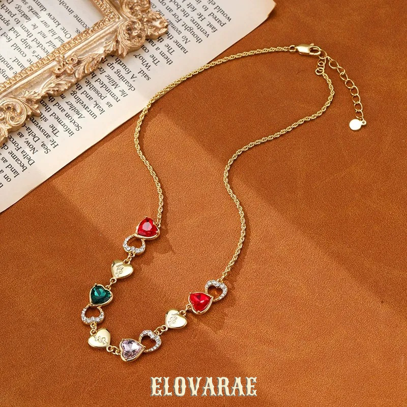 Estelle Bloom Heart Crystal Pendant Necklace product image 6