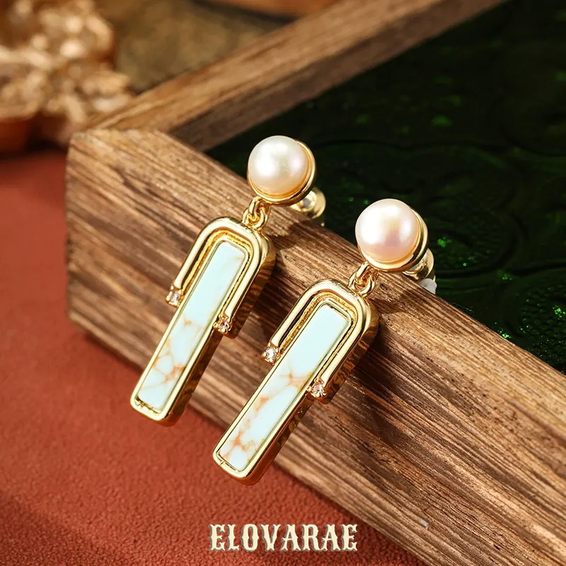 Rosalie Bloom Pearl Drop Earrings product image 6