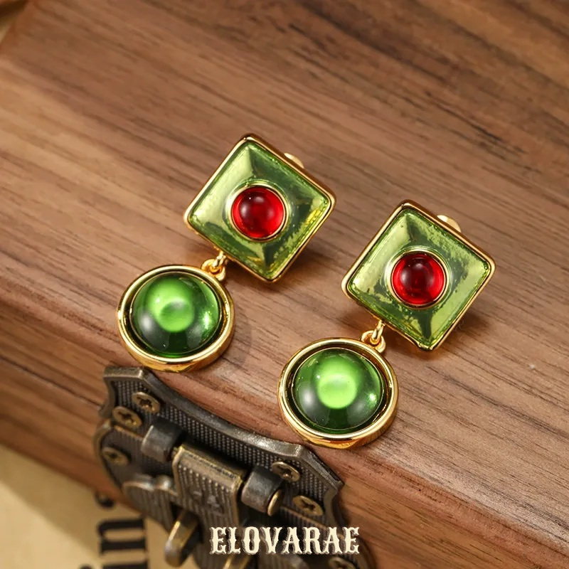 Marielle Muse Geometric Enamel Stud Earrings product image 6