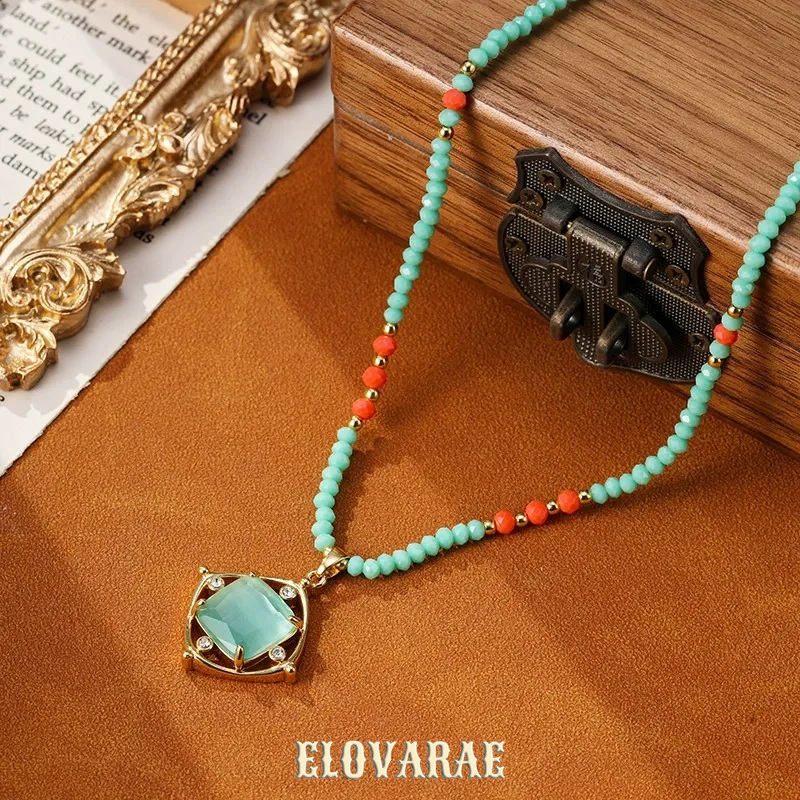 Seraphine Lustre Cat-Eye Pendant Necklace product image 6