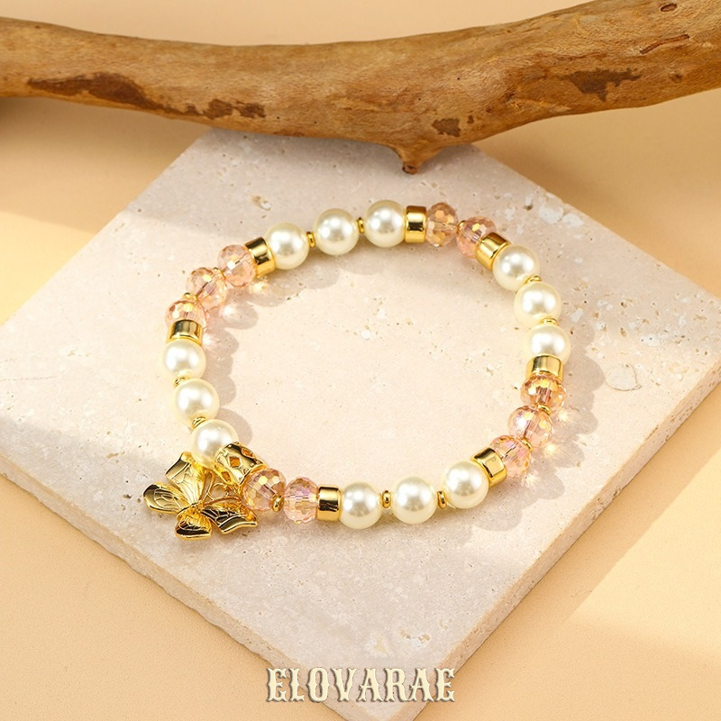 Marielle Lustre Pearl Butterfly Beaded Bracelet product image 6