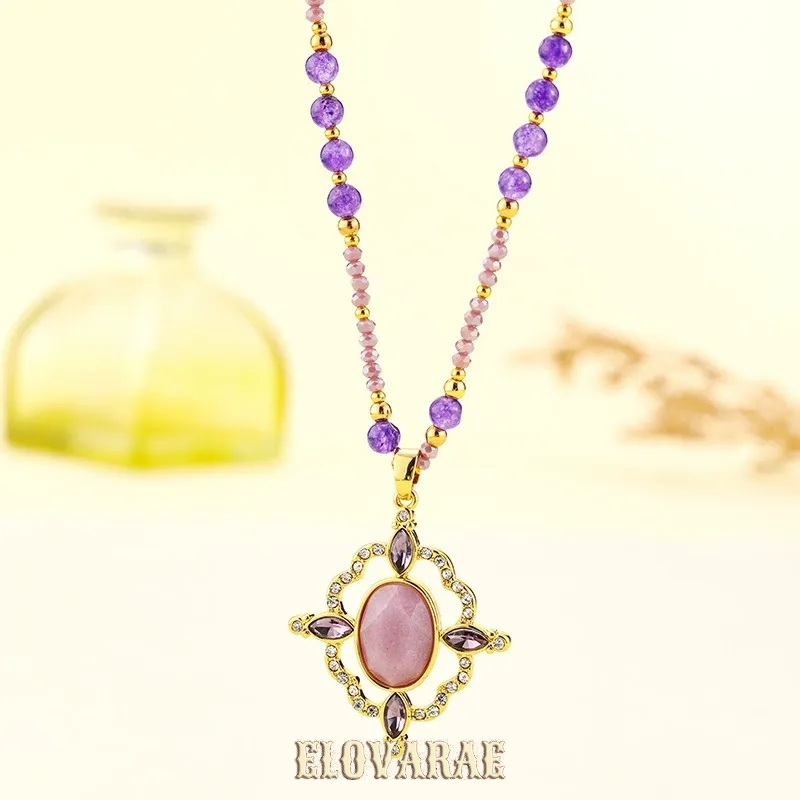 Lucienne Lustre Violet Pendant Necklace product image 6