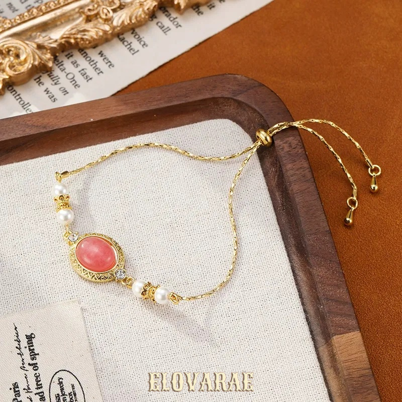 Rosalie Lustre Pearl Chain Bracelet product image 6