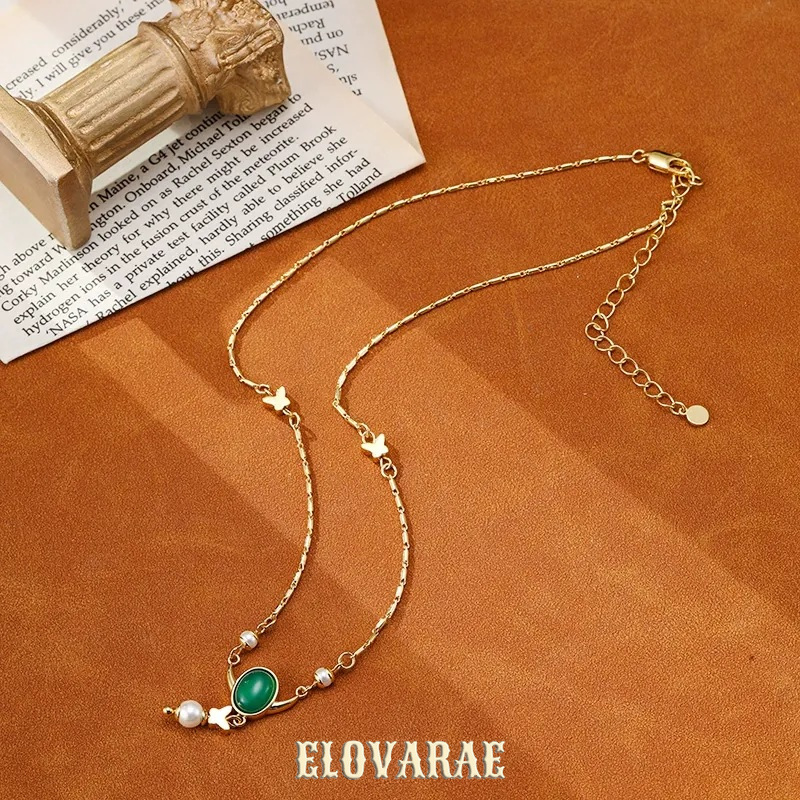 Valentina Reverie Pearl Butterfly Pendant Necklace product image 6