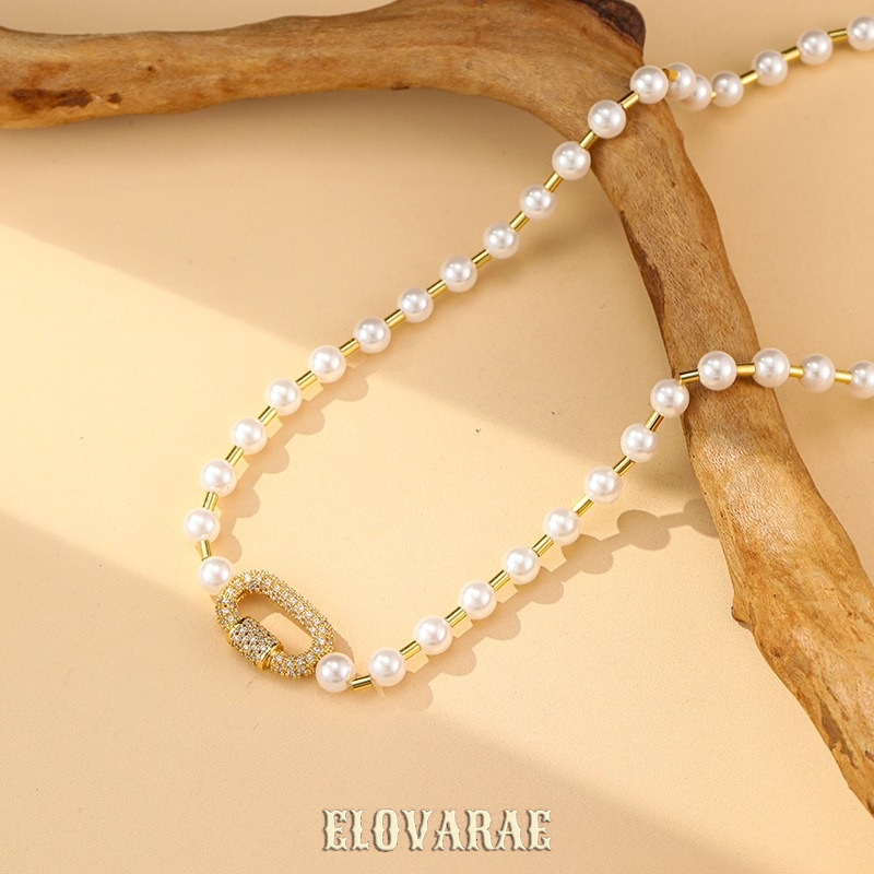 Estelle Nocturne Pearl Crystal Pendant Necklace product image 6