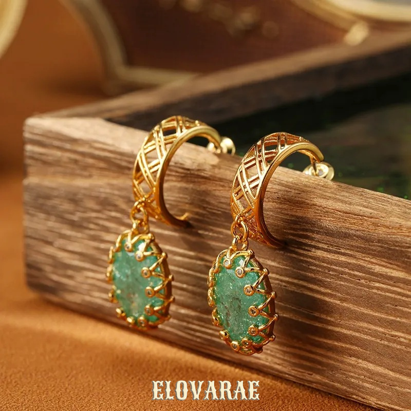Vesper Gleam Crystal Hoop Earrings product image 6