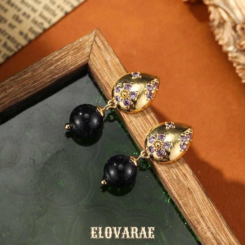 Lucienne Gleam Teardrop Crystal Drop Earrings product image 6
