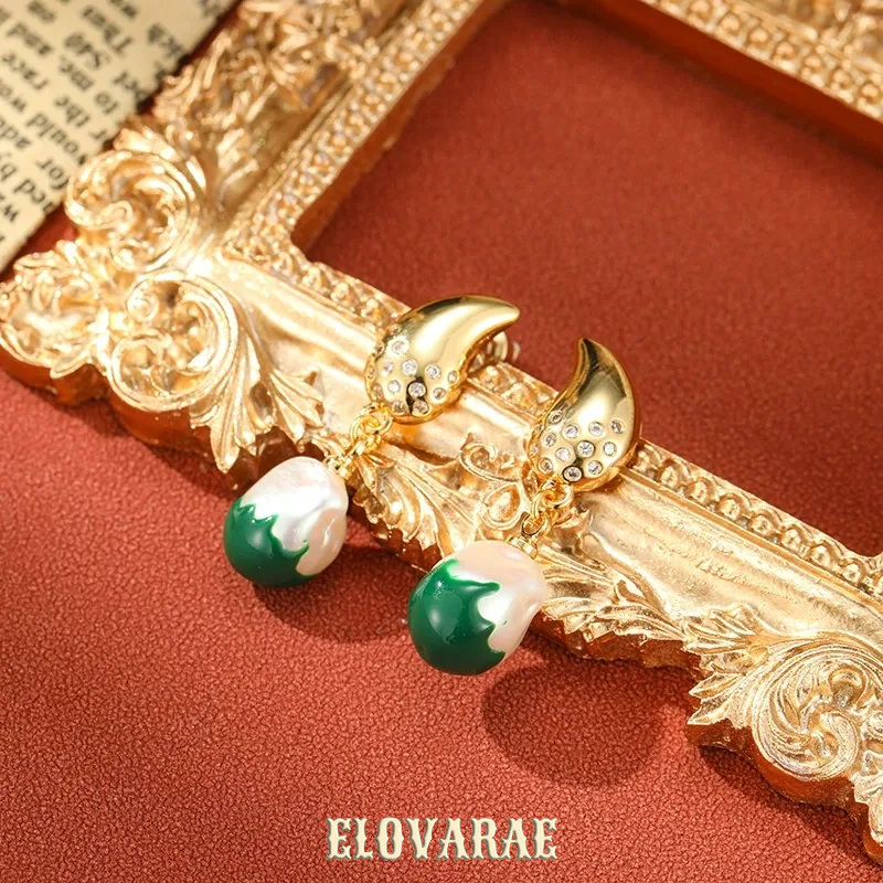 Seraphine Petal Pearl Teardrop Drop Earrings product image 6