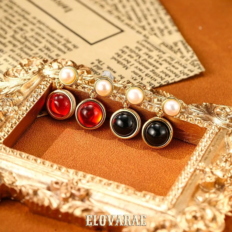 Marielle Bloom Pearl Ruby Stud Earrings product image 7