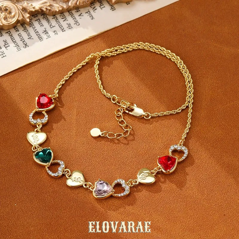 Estelle Bloom Heart Crystal Pendant Necklace product image 7