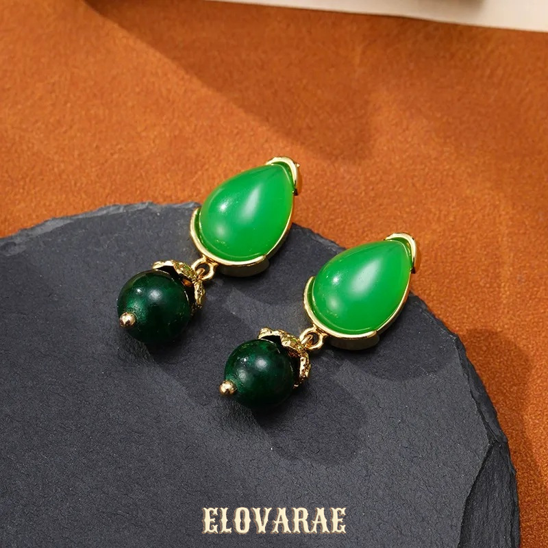 Noelle Muse Leaf Teardrop Drop Earrings product image 7