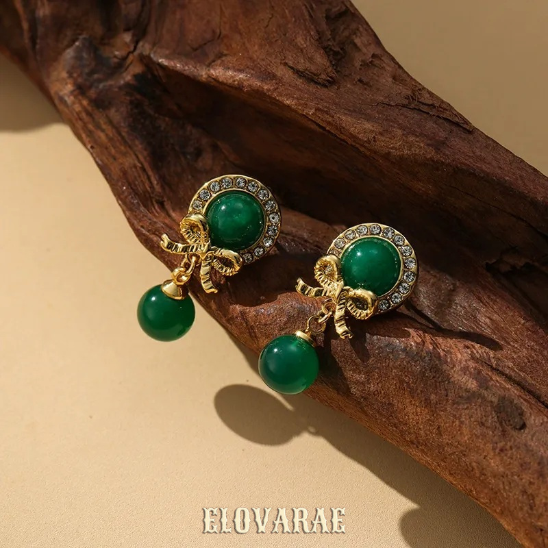 Amara Halo Butterfly Emerald Stud Earrings product image 8
